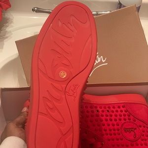 Red Christian Louboutin size 8.5